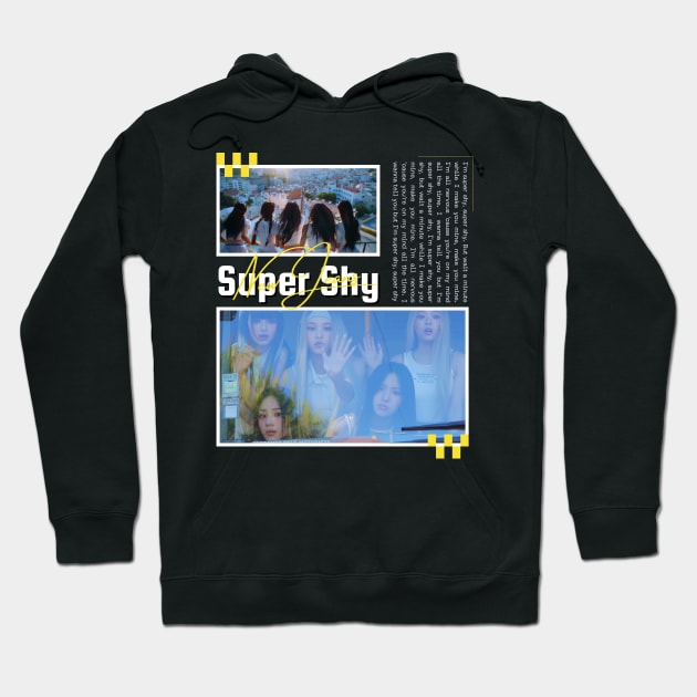 NEWJEANS Super Shy Hoodie by JestforDads